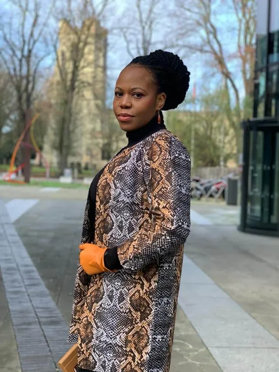 Bola African Ankara Snake Print Duster Coat 3