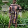 Hadiza African Print Mini Dress