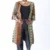 Joyce African Ankara Flared Sleeve Duster Coat