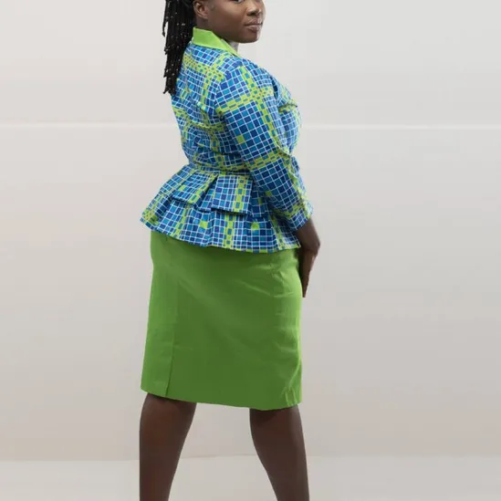 Nala African Two-Piece Skirt Set 4