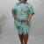 Plus Size African Print Shirt Dress