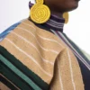 Aso Oke Jacket and Crop Top