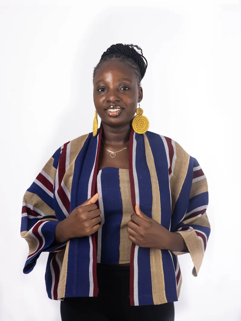 Aso Oke Jacket and Crop Top