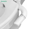Non-Electric Dual Nozzle Bidet Toilet Seat Hygienic Shower Sprayer
