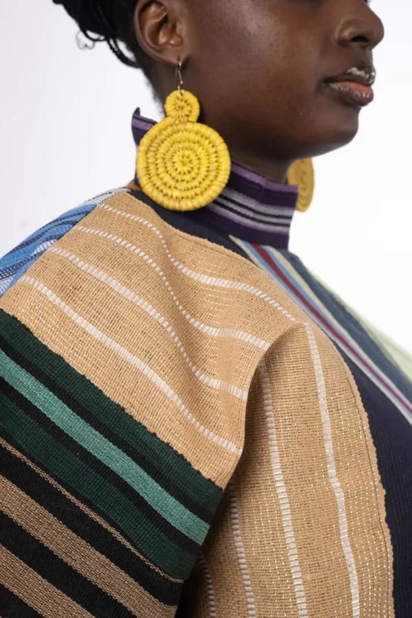 Aso Oke Jacket and Crop Top