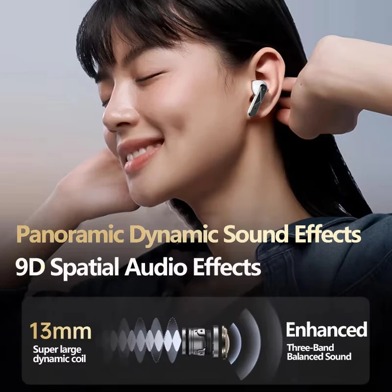 Lenovo LP49 AI Wireless Noise-Reducing Translation Headphones Bluetooth - Image 5