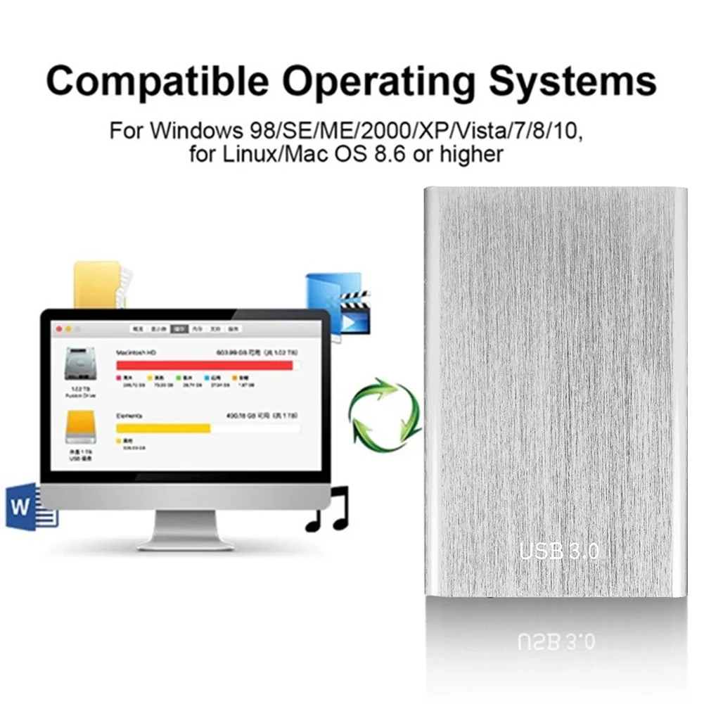 2.5-Inch USB 3.0 Portable External Hard Drive 1TB Storage - Image 5