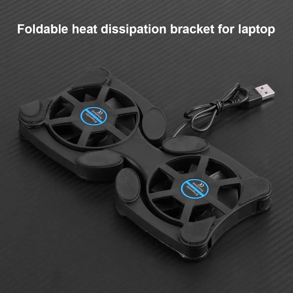 Quiet Fast-Cooling Laptop Stand Cooler for 7–15 Inch Notebooks - Image 2