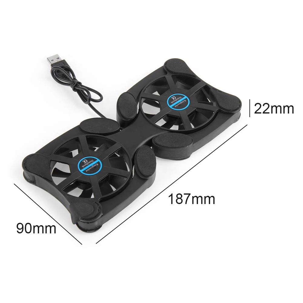 Quiet Fast-Cooling Laptop Stand Cooler for 7–15 Inch Notebooks - Image 6