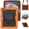 Shockproof Stand Case with Strap and PET Screen Protector
