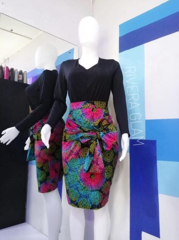 Ankara Skirt in different colours.