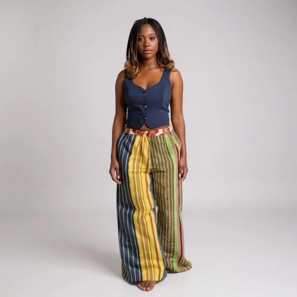 Aso Oke Collage Pant