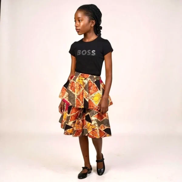 Ankara Skirt and Crop Top