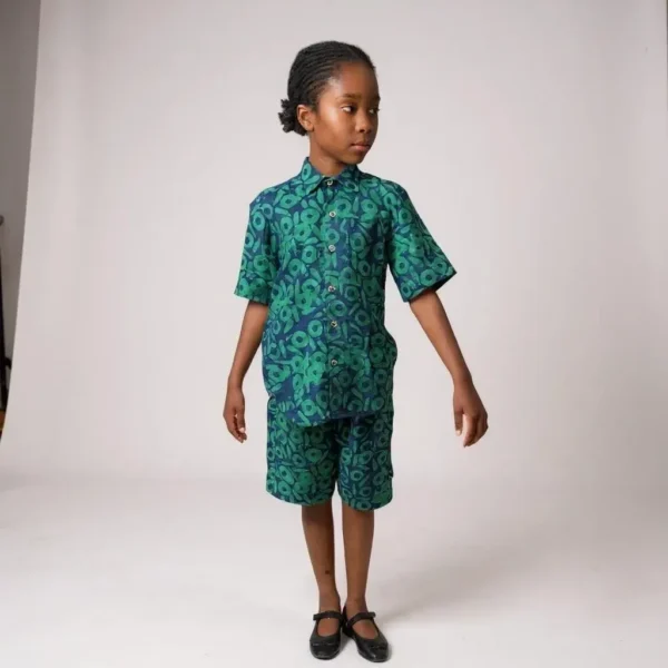 Adire Short Sleeve Set