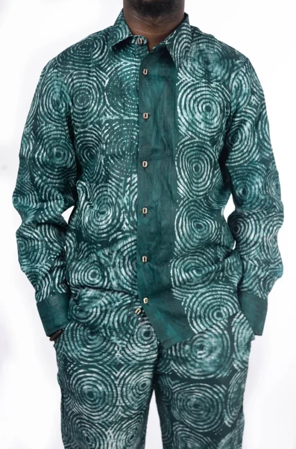 Adire Long Sleeve and Trouser