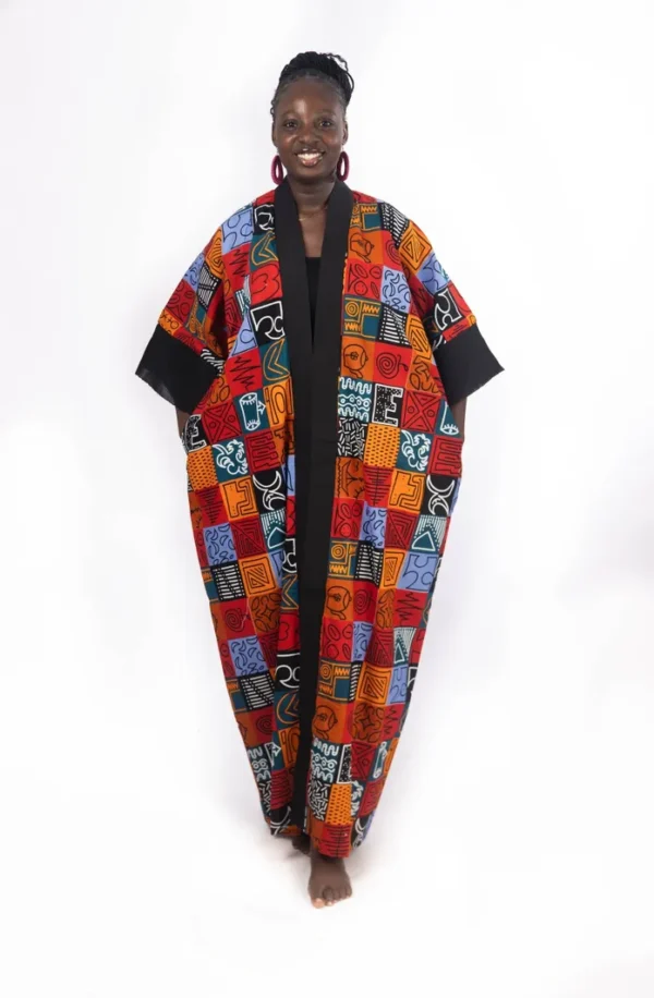 Tribe Flow Maxi Kimono
